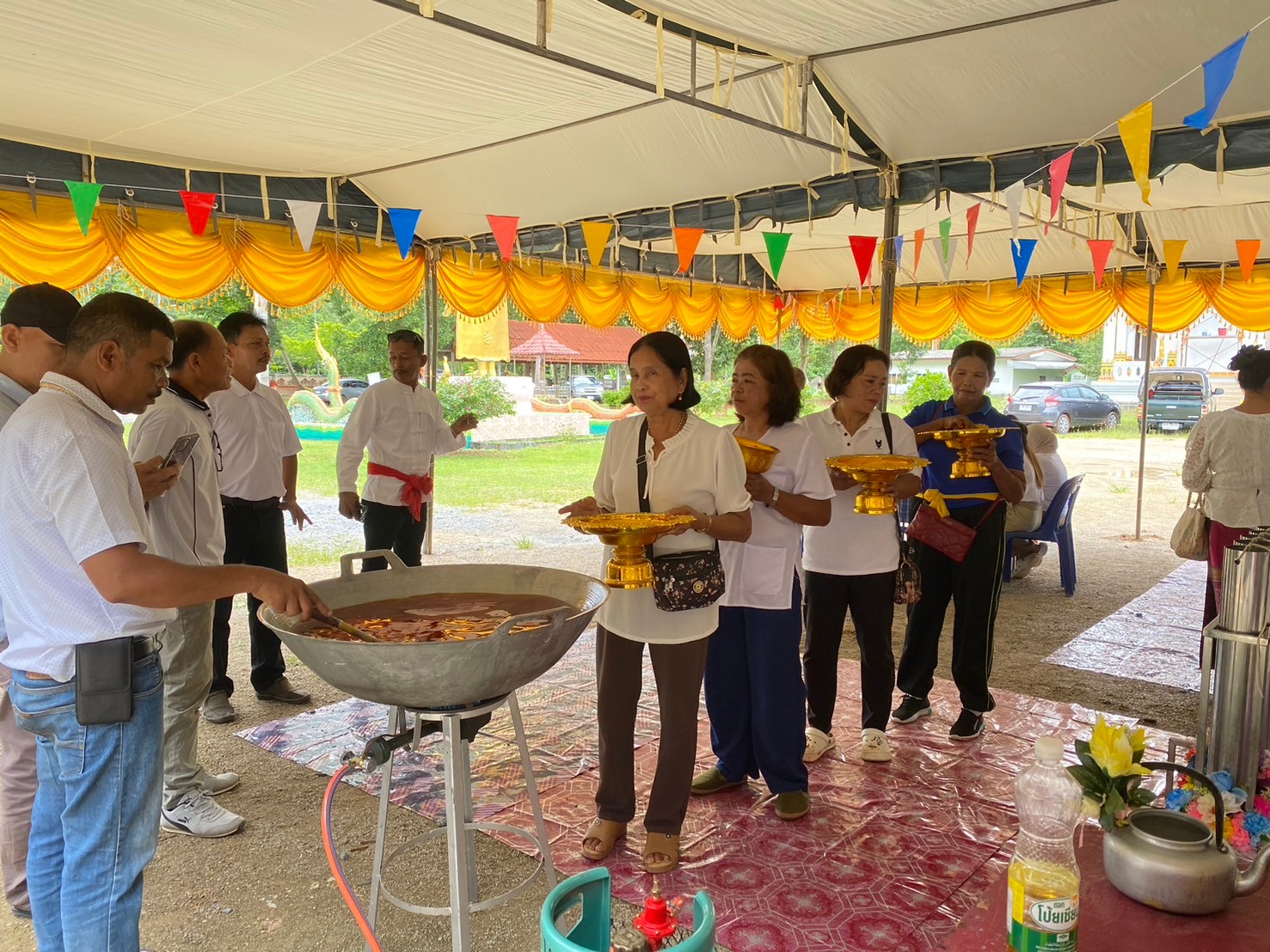 โครงการประเพณีหล่อเทียนและถวายเทียนพรรษา ประจำปีงบประมาณ 2567
